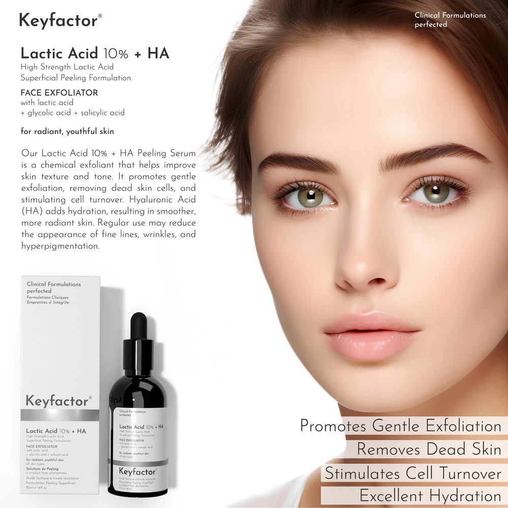 Keyfactor Lactic Acid 10% + HA 2% Twice