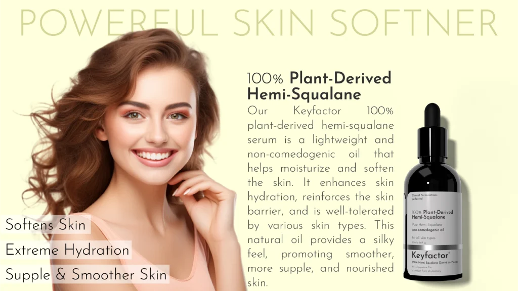 100% Plant-Derived Hemi-Squalane