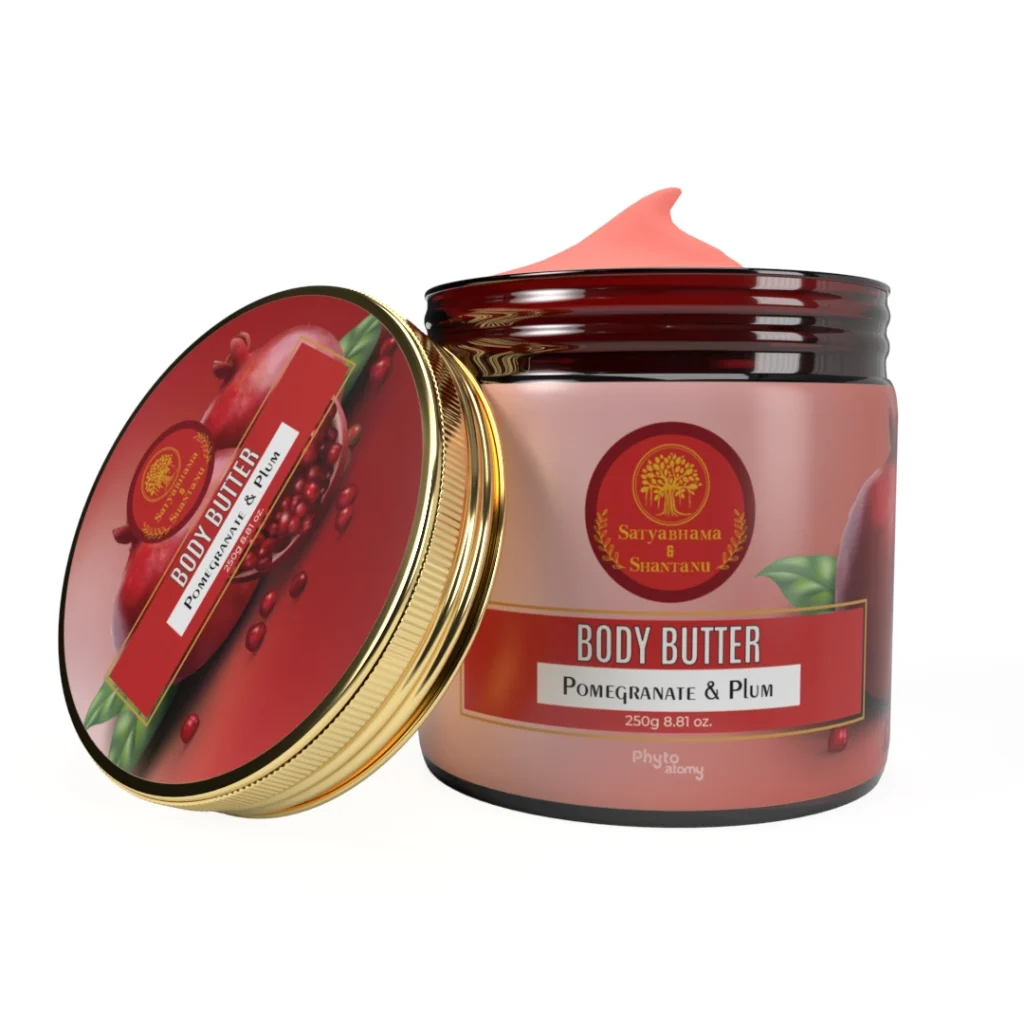 Satyabhama & Shantanu Pomegranate & Plum Body Butter