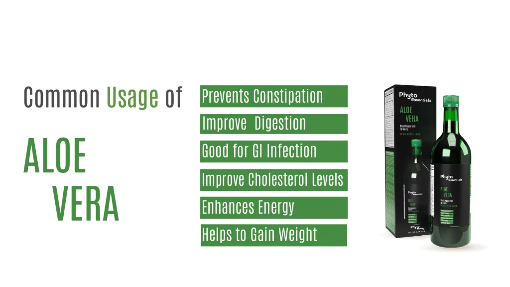 Aloe vera juice benefits 