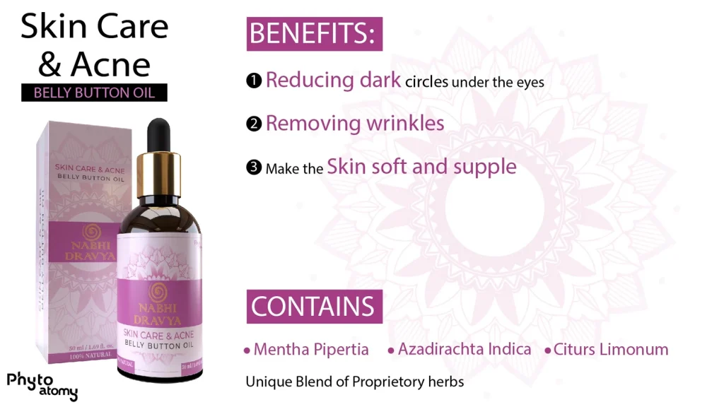 Nabhi Dravya Skincare & Acne belly button oil 