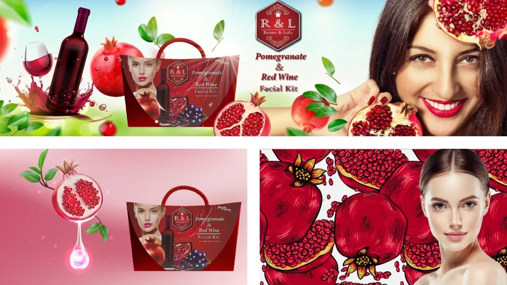 Phyto atomy Pomegranate & Red Wine Facial Kit