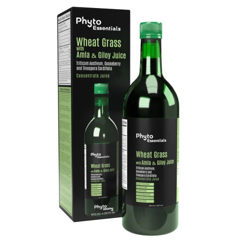 Phyto atomy wheat grass with amla & giloy juice