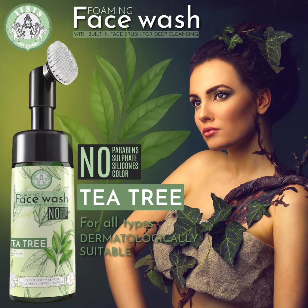 phyto atomy tea tree foaming face wash 