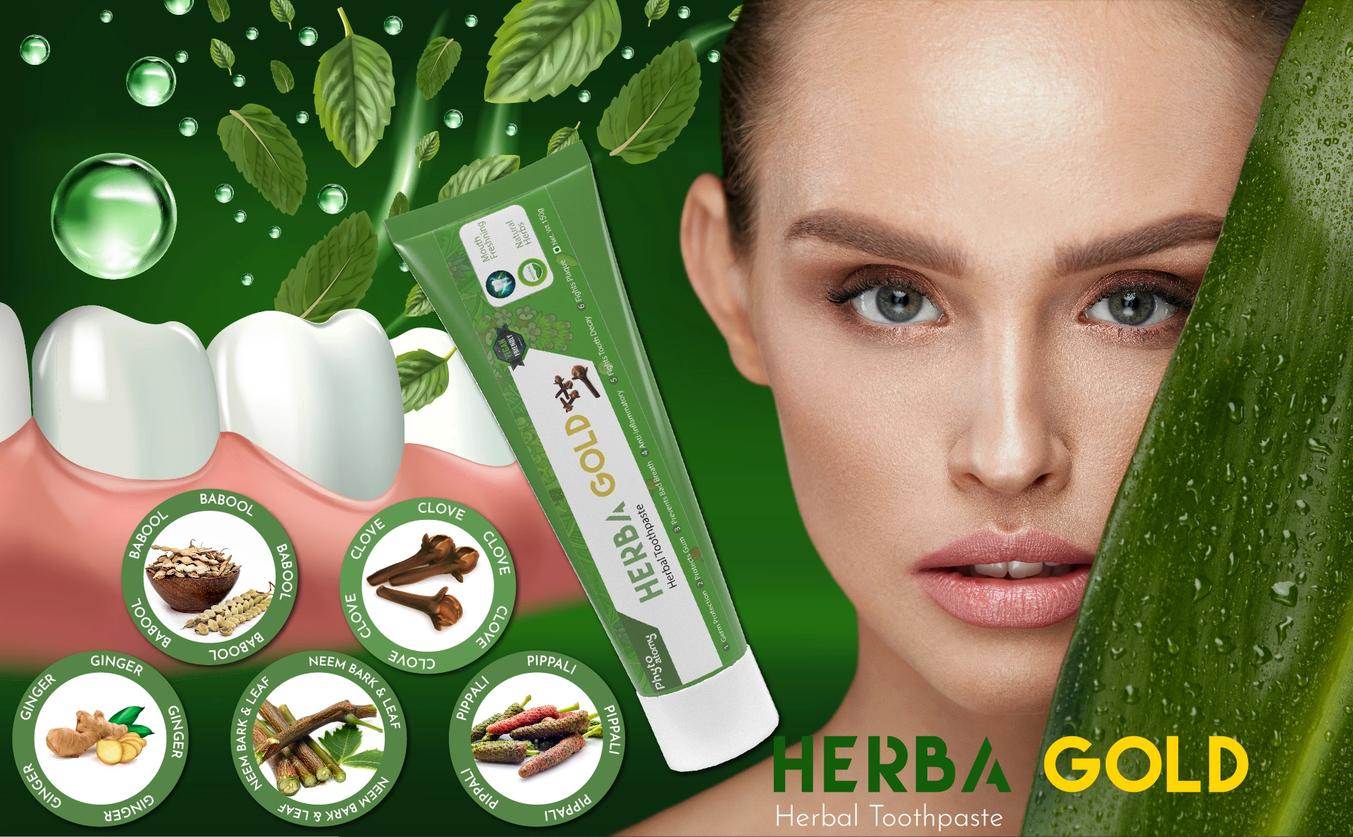 herba gold toothpaste
