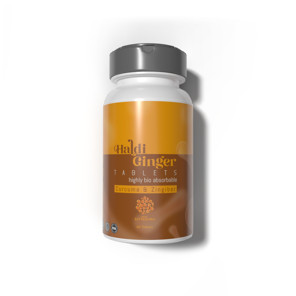 Organic bio haldi & ginger probiotic tablets benefits
