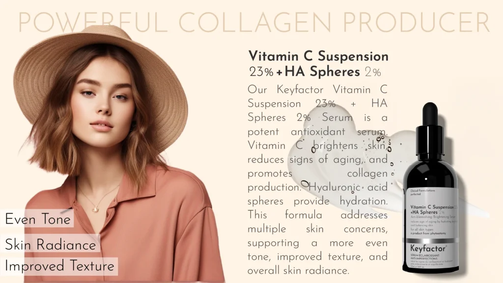 Keyfactor Vitamin C Suspension 23% + HA Sphere 2%