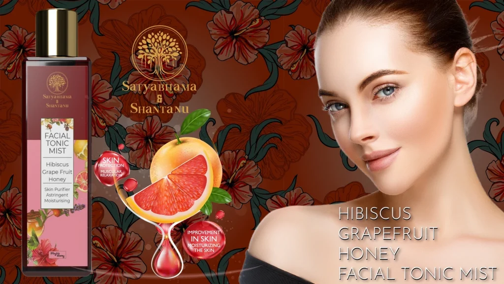 Phyto Atomy Satyabhama & Shantanu Hibiscus Grapefruit Honey Facial Tonic Mist
