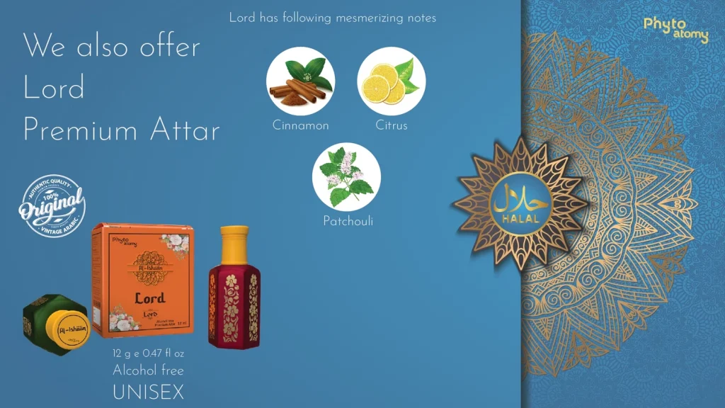 Phyto atomy Al Ishaan Lord Attar Soap 