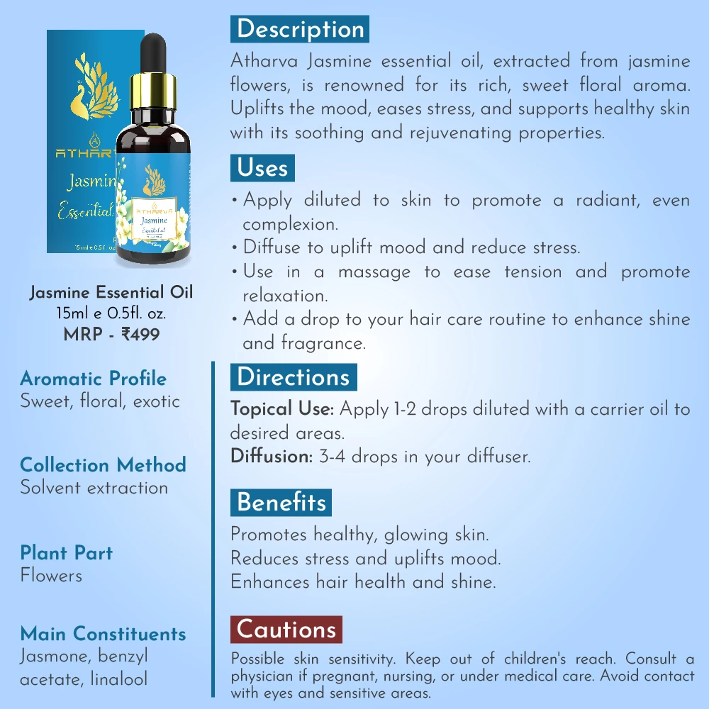 Phyto Atomy Atharva Jasmine Essential Oil 
