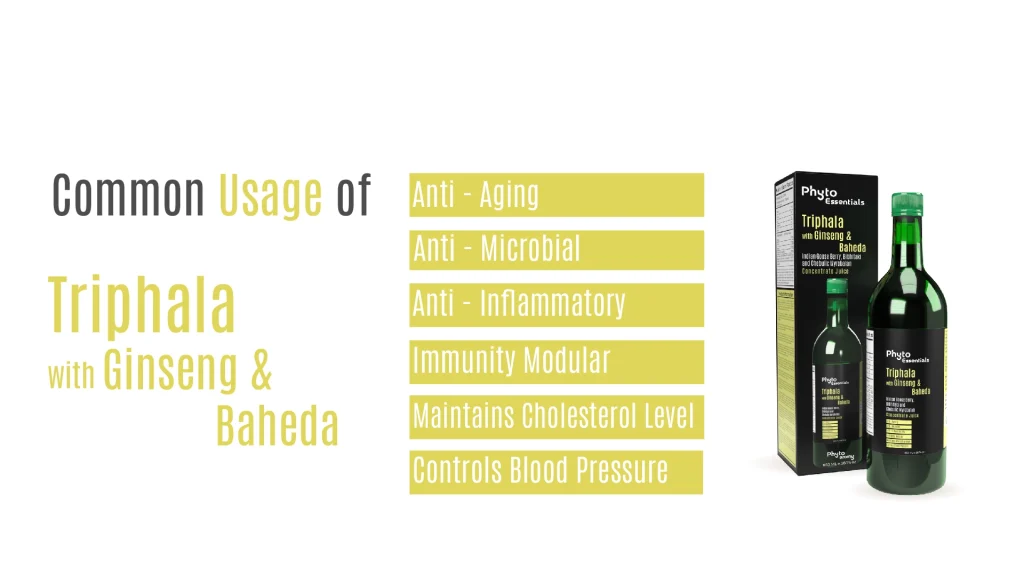 Phyto atomy Triphala with Ginseng & Baheda juice 850ml 