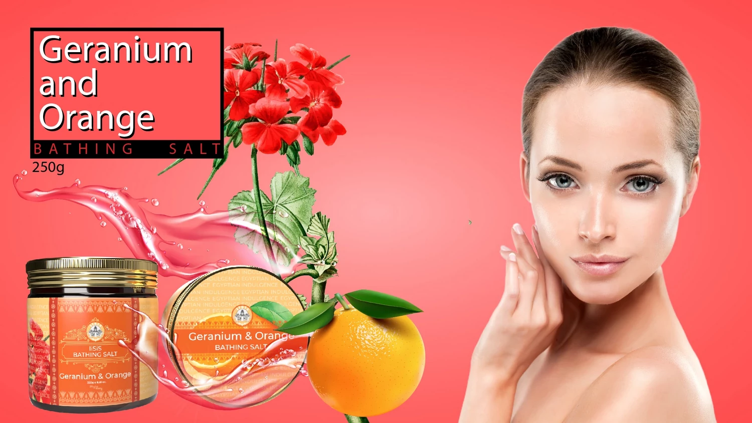 Revitalize Your Skin and Senses with Phyto Atomy Satyabhama & Shantanu Bath Salt 250g (Geranium & Orange)