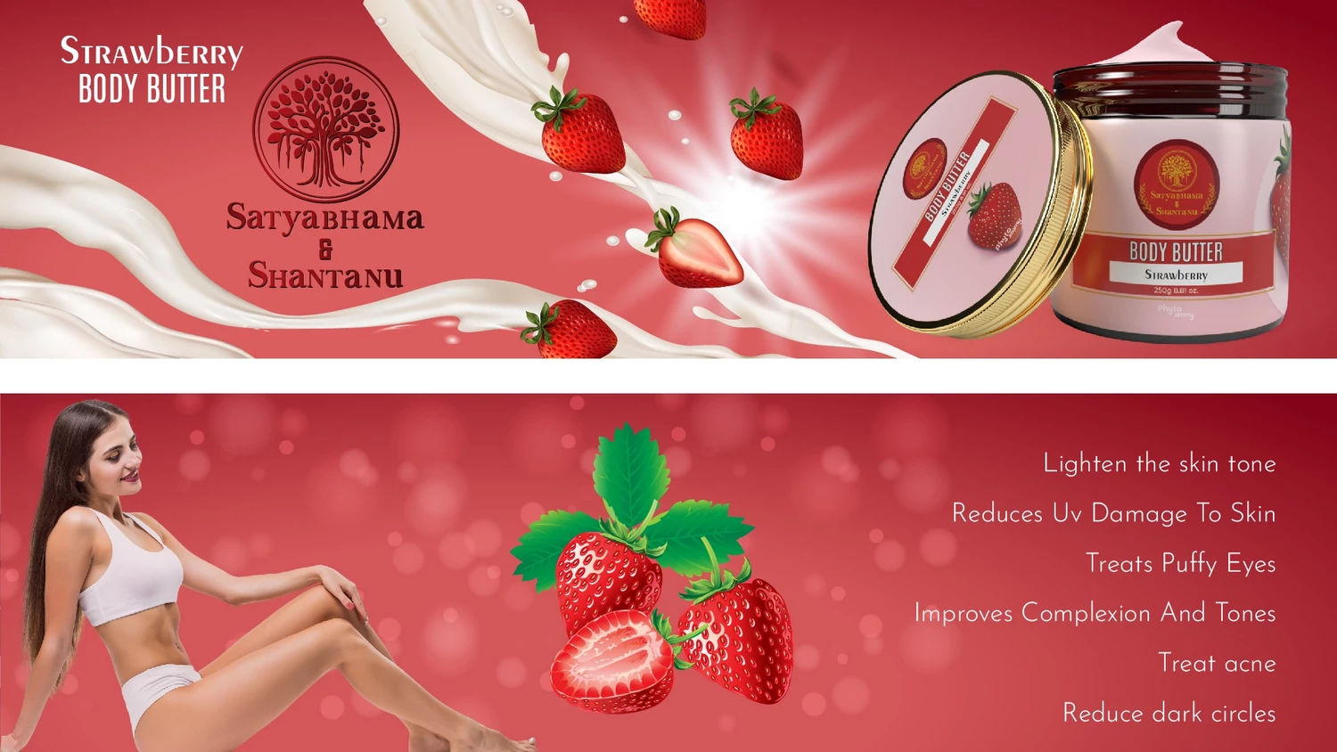 Blog Post: Experience Bliss with Phyto Atomy Satyabhama Shantanu Body Butter – Strawberry Edition
