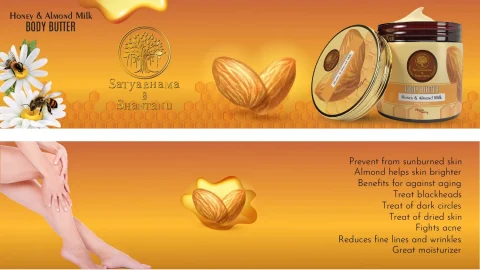 Phyto Atomy Satyabhama Shantanu Body Butter 250g (Honey & Almond Milk)