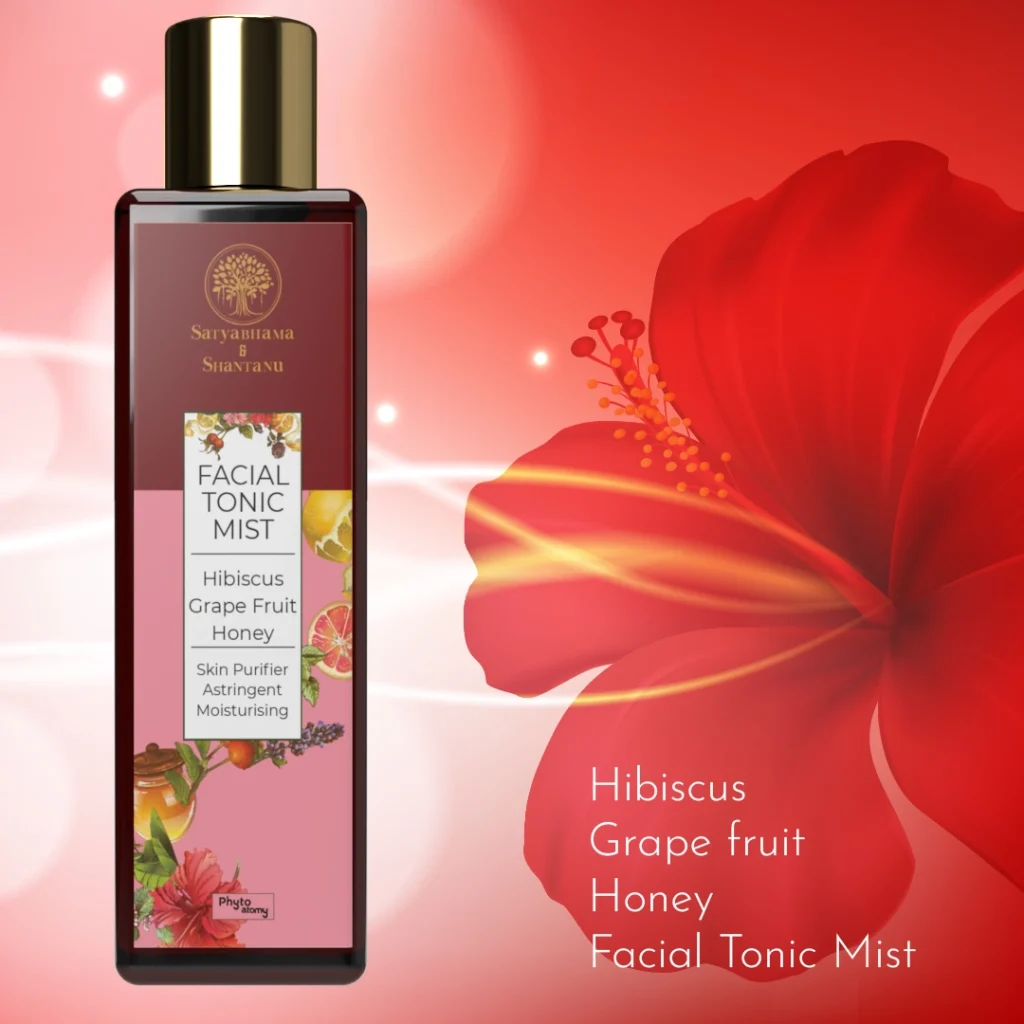 Phyto Atomy Satyabhama and Shantanu Hibiscus Grapefruit Honey Facial Tonic Mist