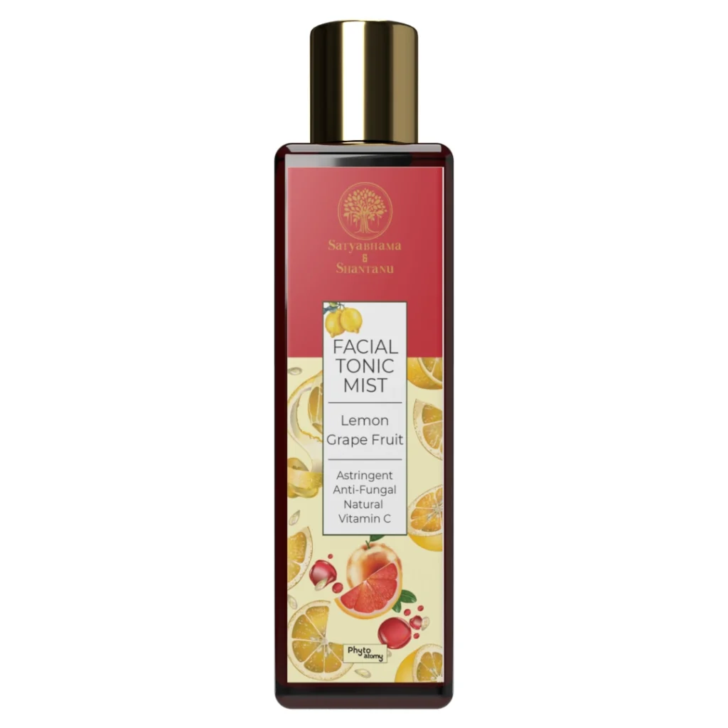 Phyto Atomy Satyabhama and Shantanu Lemon Grapefruit Facial Tonic Mist (200 ml) - ताजगी और चमक का बेहतरीन मिश्रण