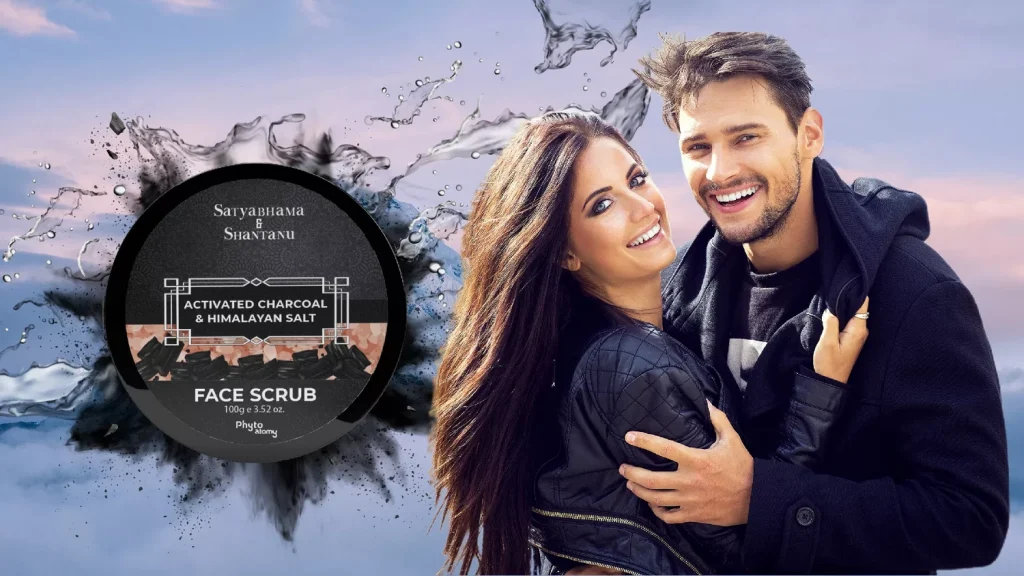 Phyto Atomy Satyabhama and Shantanu Activated Charcoal and Himalayan Salt Face Scrub