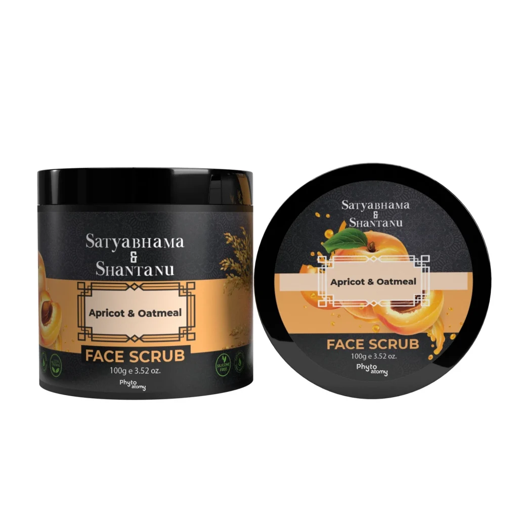 Phyto Atomy Satyabhama and Shantanu Apricot & Oatmeal Face Scrub (100g)