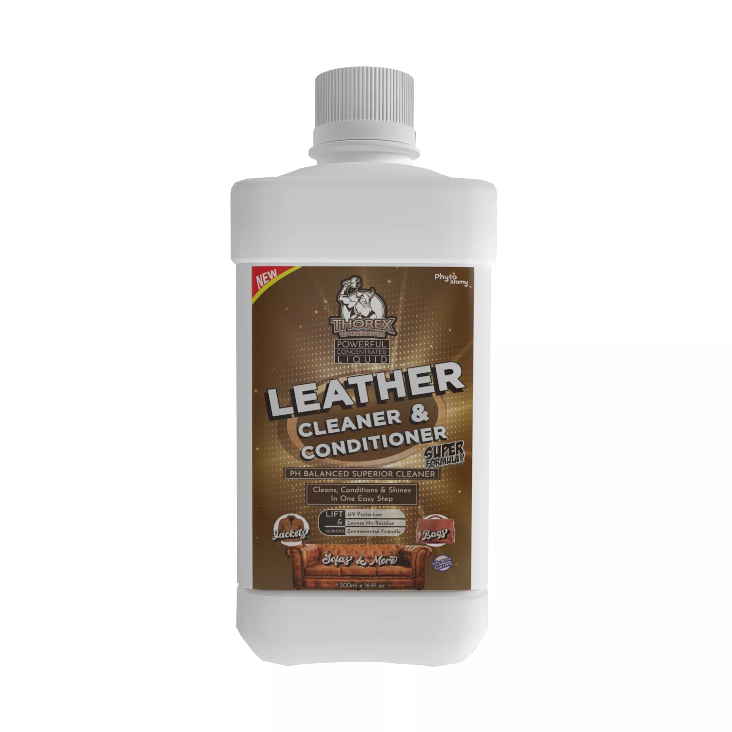 Phyto Atomy Thorex Leather Cleaner & Conditioner Concentrated (500ml)