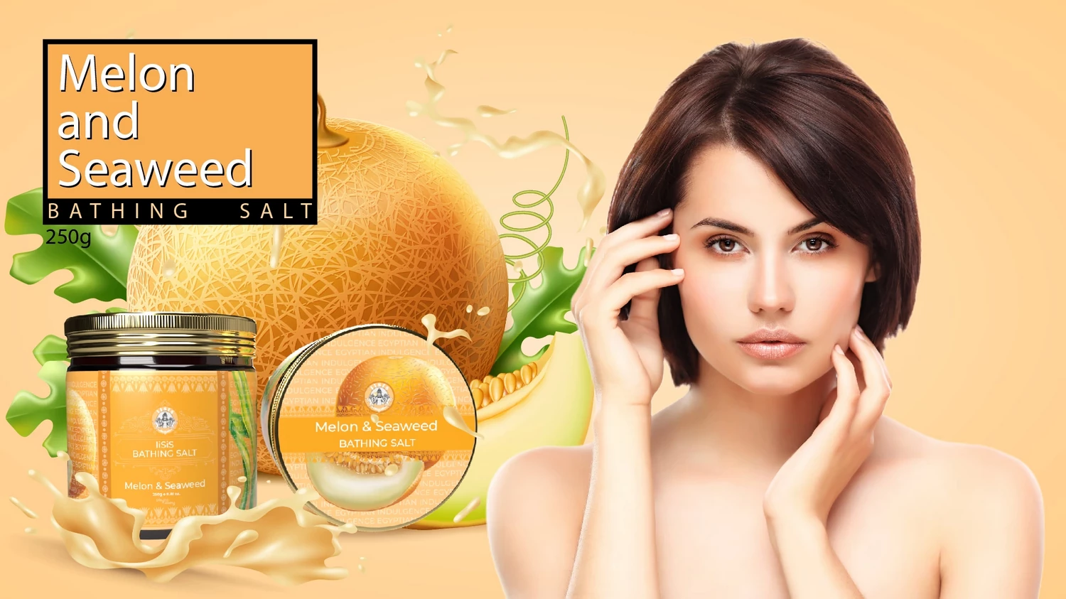 Refresh and Rejuvenate with Phyto Atomy Satyabhama & Shantanu Bath Salt 250g (Melon & Sea Weed)