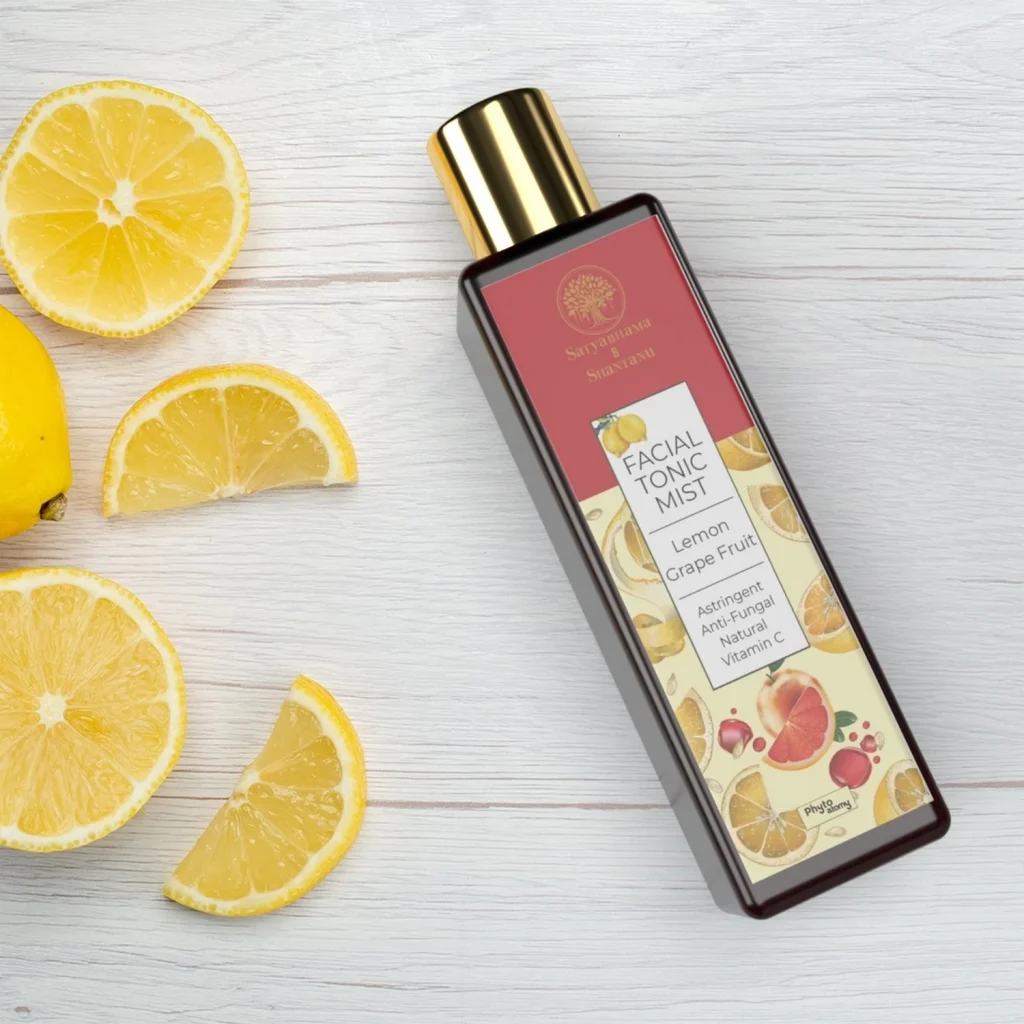 Phyto Atomy Satyabhama and Shantanu Lemon Grapefruit Facial Tonic Mist (200 ml) - ताजगी और चमक का बेहतरीन मिश्रण