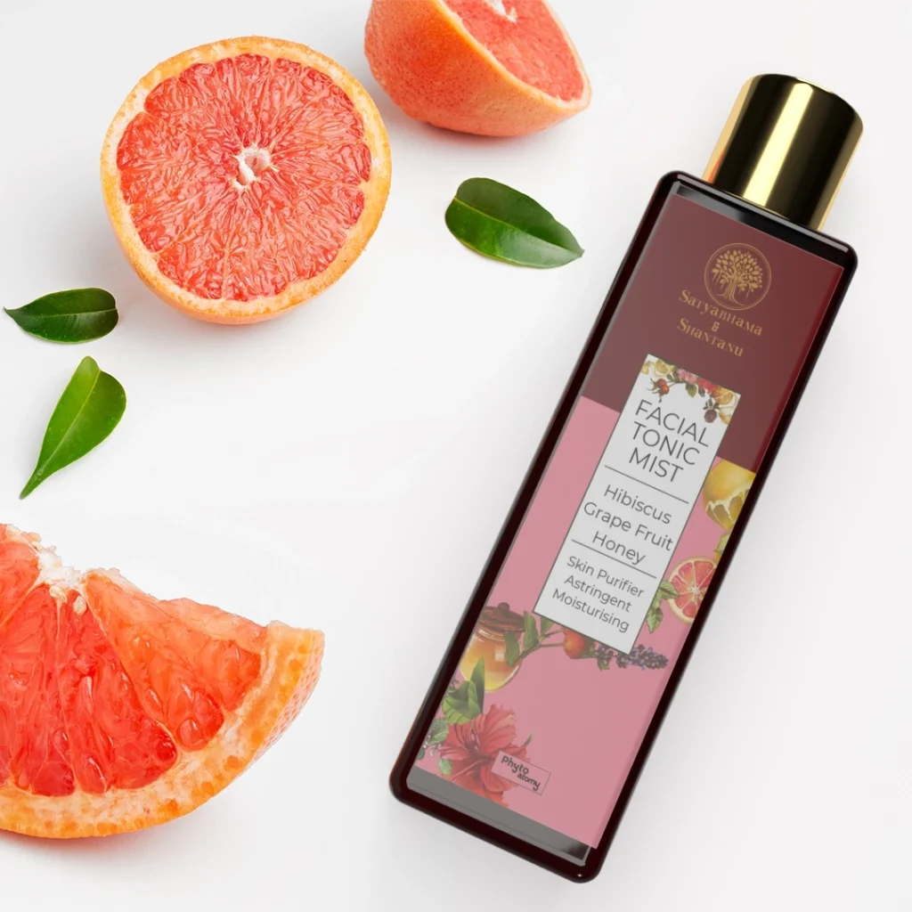 Phyto Atomy Satyabhama and Shantanu Hibiscus Grapefruit Honey Facial Tonic Mist