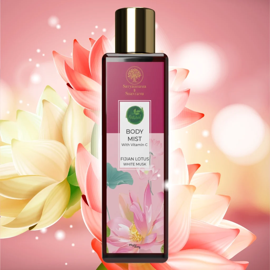 Phyto Atomy Satyabhama and Shantanu Fijian Lotus White Musk Body Mist (200 ml)