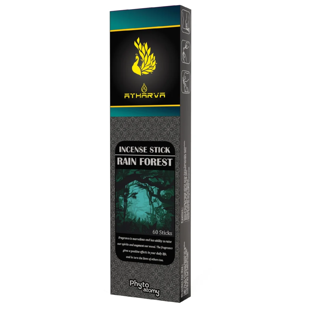 Phyto atomy Atharva Rain Forest Agarbatti 60 Sticks