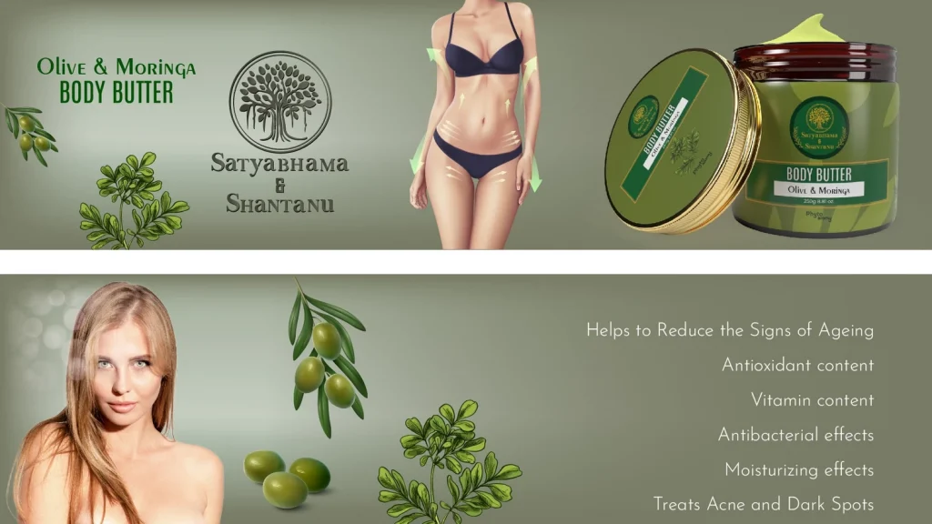 Nourish and Rejuvenate Your Skin with Phyto Atomy Satyabhama Shantanu Body Butter 250g (Olive & Moringa)