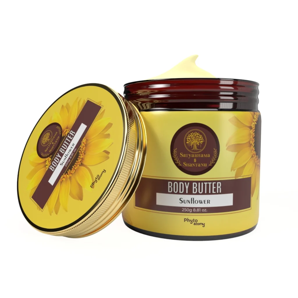 Nourish and Revitalize Your Skin with Phyto Atomy Satyabhama Shantanu Body Butter 250g (Sunflower)