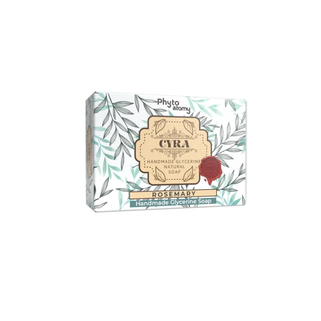 Revitalize Your Skin with Phyto Atomy Glycerine Soap (Rosemary) 100g: A Natural Touch for Radiant Skin