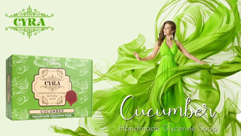Refresh and Revitalize Your Skin with Phyto Atomy Glycerine Soap (Cucumber) 100g