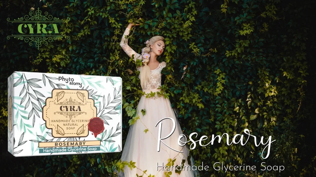 Revitalize Your Skin with Phyto Atomy Glycerine Soap (Rosemary) 100g: A Natural Touch for Radiant Skin